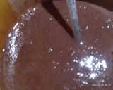 Foto langkah ke 5 dari resep Pai susu teflon coklat.