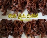 Foto langkah ke 7 dari resep Pancake & Roti Jala (Coklat).