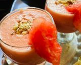 A picture of step 2 of Watermelon Milkshake.