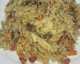 Foto del paso 7 de la receta: Tornillitos con pollo y verduras al curry