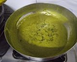 A picture of step 4 of Afghani egg curry.