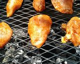 A picture of step 4 of 4th of July chicken, or anytime.