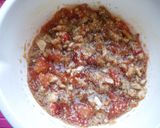 A picture of step 2 of "Magical Tomatoes" On Shiitake Mushrooms.