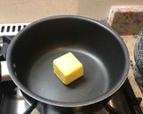 A picture of step 3 of Hot buttered greens.