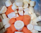 A picture of step 1 of Winter Vegetable Cornucopia.