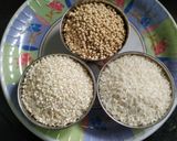 A picture of step 1 of Kanchipuram idli.
