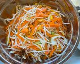 A picture of step 2 of Crispy Veggie and Shrimp Okoy (Fritter).
