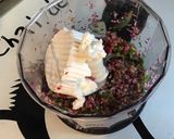Une image de l'étape 5 de Radis roses à la ricotta,basilic et ail triquetre séché.