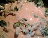 A picture of step 5 of Creamy Cheesy Broccoli.