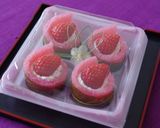 A picture of step 13 of Strawberry and Sakura Mochi.