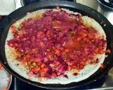 व्हेजी मसाला सूजी डोसा(veggi masala suji dosa recipe in hindi) रेसिपी चरण 4 फोटो