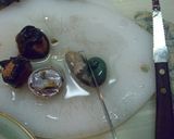 A picture of step 8 of Fresh Turban Shell Sashimi.