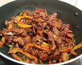 A picture of step 9 of Dragon Chicken.