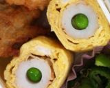 A picture of step 8 of For Bentos: Chikuwa Fish Stick Tamagoyaki.