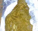 A picture of step 5 of Mutton leg steam roast.