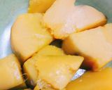 Hình bước làm 1 của món Sữa bí ngô