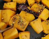 A picture of step 4 of Khatta Meetha Pumpkin.