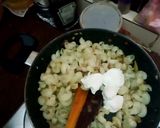 A picture of step 4 of Pasta mexicano.