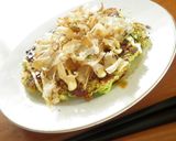 A picture of step 5 of Yummy! Leek Okonomiyaki.