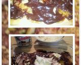 A picture of step 5 of AMIEs Grilled PINEAPPLE with NUTELLA.