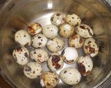 A picture of step 2 of It Comes Off As One Strip! Peel Quail Eggs.