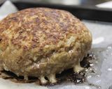 A picture of step 7 of Camembert Cheese Stuffed Hamburger Steaks.