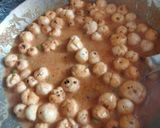 A picture of step 5 of Rich Fox nut & peas curry without khoya.