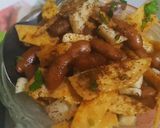 A picture of step 6 of Mexican salad.
