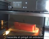 Foto del paso 4 de la receta Panqué Cheesecake con Arándanos