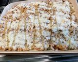 Une image de l'étape 22 de Gratin de coquillettes au lard, 3 fromages, tomates et champignons.