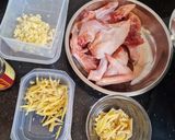 Foto langkah ke 1 dari resep Ayam arak ciak po (non halal).