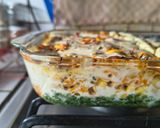 Foto del paso 6 de la receta: Pastel Soufflé de Espinaca, Choclo y Atún