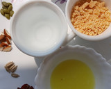 A picture of step 10 of Amaranth or Rajgira Halwa.