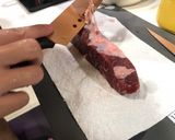 嫩煎翼板牛排（三分熟）的食譜步驟2照片