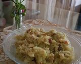 A picture of step 2 of Gheeye ka Halwa.