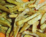 मसाला फ्रेंच फ्राइज़ (Masala French Fries recipe in Hindi) रेसिपी चरण 3 फोटो