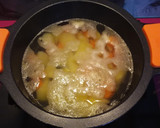 Foto del paso 2 de la receta: Menestra con medallones de merluza