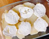 Hình bước làm 3 của món Khoai Tây Bạch Tuộc Phô Mai Dê Đút Lò