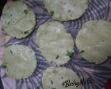A picture of step 5 of Bajri-Methi Puri.