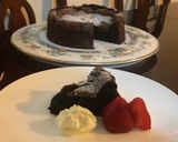 A picture of step 14 of Gâteau au Chocolat: Delicious French Chocolate Cake (Gluten-free.