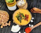 A picture of step 3 of Coconut Peanut Chutney.