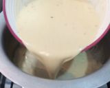A picture of step 3 of 3 color Pakora Karhi.