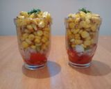 A picture of step 4 of Sweet corn chaat.