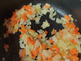 Arrocito graneado con verduritas