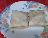 Foto del paso 5 de la receta Envueltos de ensalada de langostinos al ajillo
