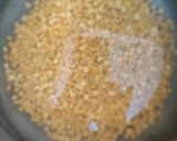 A picture of step 1 of Maharashtrian puran poli.