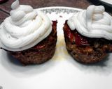 A picture of step 15 of Meatloaf Cupcakes W/ Mashed Potato Frosting.