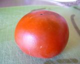 A picture of step 2 of Persimmon Muffins Moderately Sweet Made with Pancake Mix.
