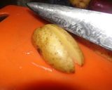 Foto del paso 1 de la receta: Papas canoa al horno