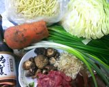 家常炒麵的食譜步驟1照片